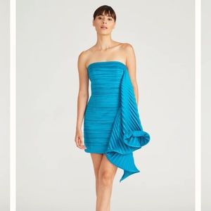 Amur Kayleigh dress lagoon blue